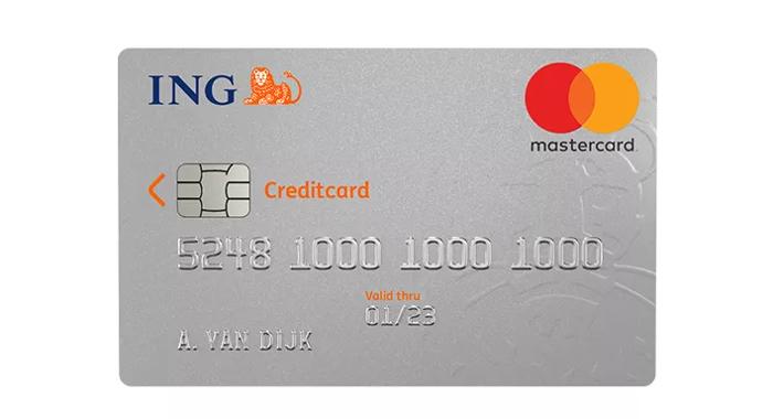 Creditcard aanvragen ING