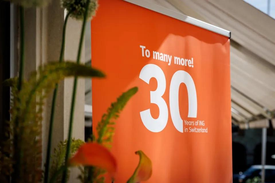 30 years of ING Wholesale Banking in Switzerland – to many more